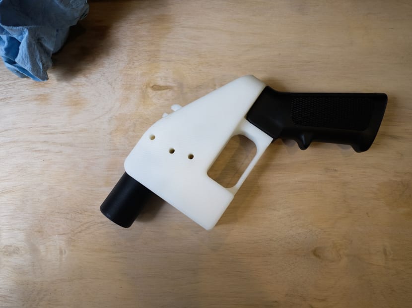 A 3D printed gun, called the "Liberator", is seen in a factory in Austin, Texas on Aug 1, 2018. A 3D printed gun, called the "Liberator", is seen in a factory in Austin, Texas on Aug 1, 2018.
