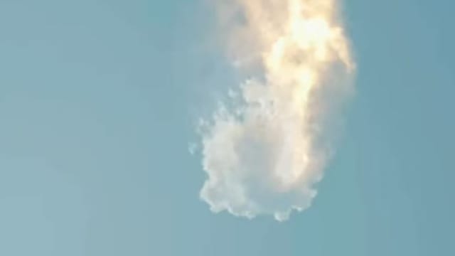 SpaceX星舰成功发射 惟升空后四分钟爆炸