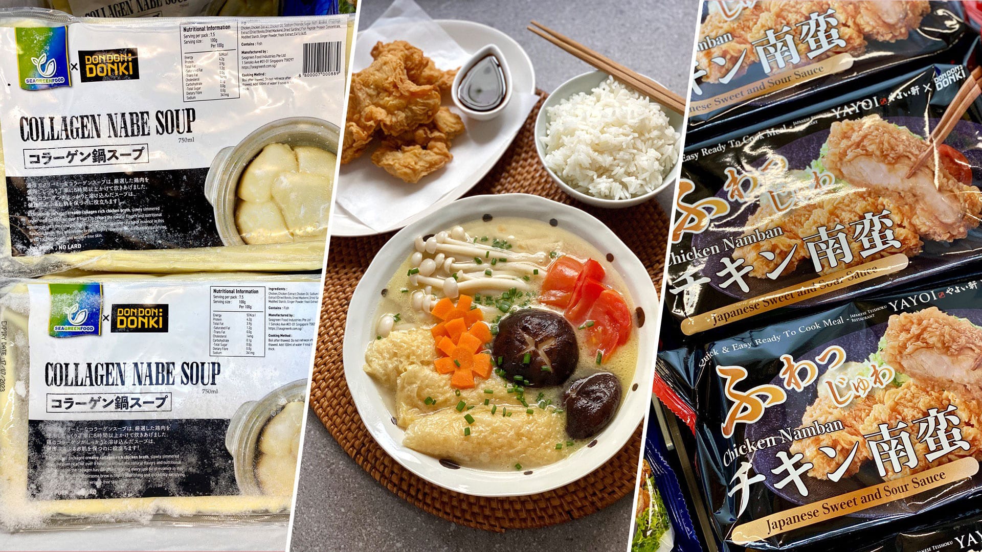 Don Don Donki Launches House Brand Chicken Collagen Soup & Yayoi Collab Fried Chicken Don Don Donki Launches House Brand Chicken Collagen Soup & Yayoi Collab Fried Chicken