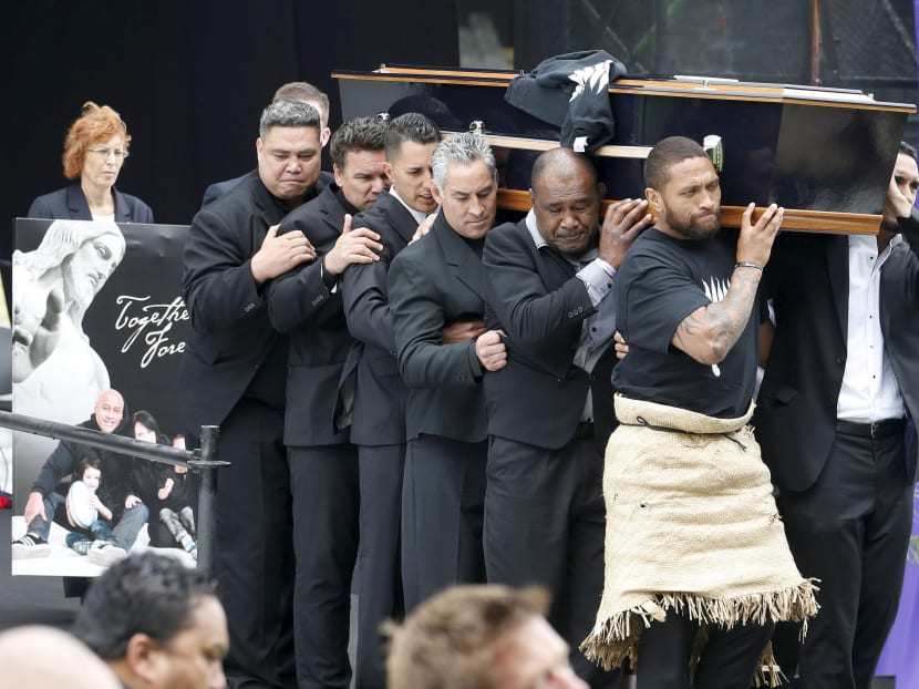Maori mourning chant at emotional Eden Park memorial for All Blacks great Jonah Lomu