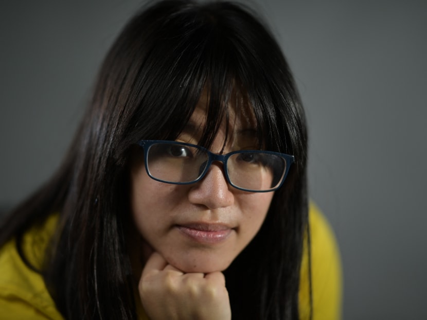 Ms Chow Hang-tung, barrister and a leader of the Hong Kong Alliance in Support of Patriotic Democratic Movements of China, poses during a photo session in Hong Kong on March 21, 2021. Ms Chow Hang-tung, barrister and a leader of the Hong Kong Alliance in Support of Patriotic Democratic Movements of China, poses during a photo session in Hong Kong on March 21, 2021.