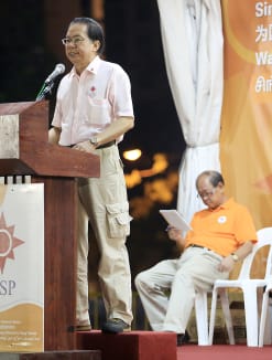 A file photo of Cheo Chai Chen in the 2015 hustings.