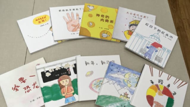 华族文化中心携手义安学生 制作新加坡华族文化绘本