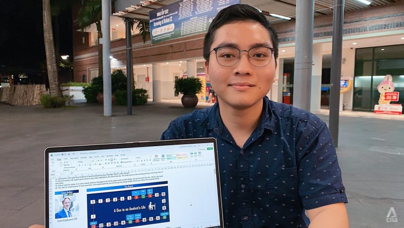 He loved numbers so much, this Singapore student became a finalist in an e-sports competition – on Microsoft Excel