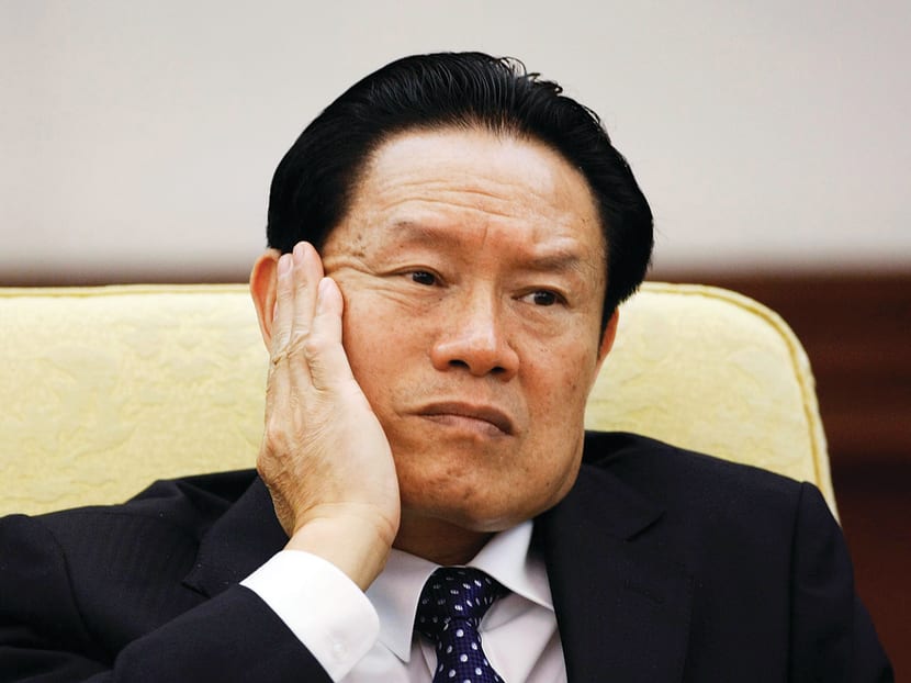 Former Chinese Public Security Minister Zhou Yongkang. Photo: Reuters