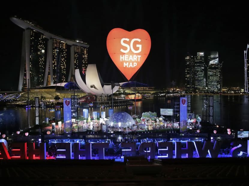 Gallery: Colourful start to SG Heart Map Festival