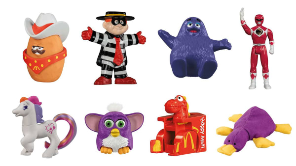 Retro mcdonalds toys sale