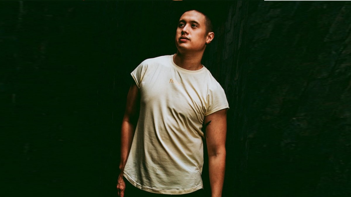 He designs genderless athleisures for men and women, perfect if you dance or do yoga.