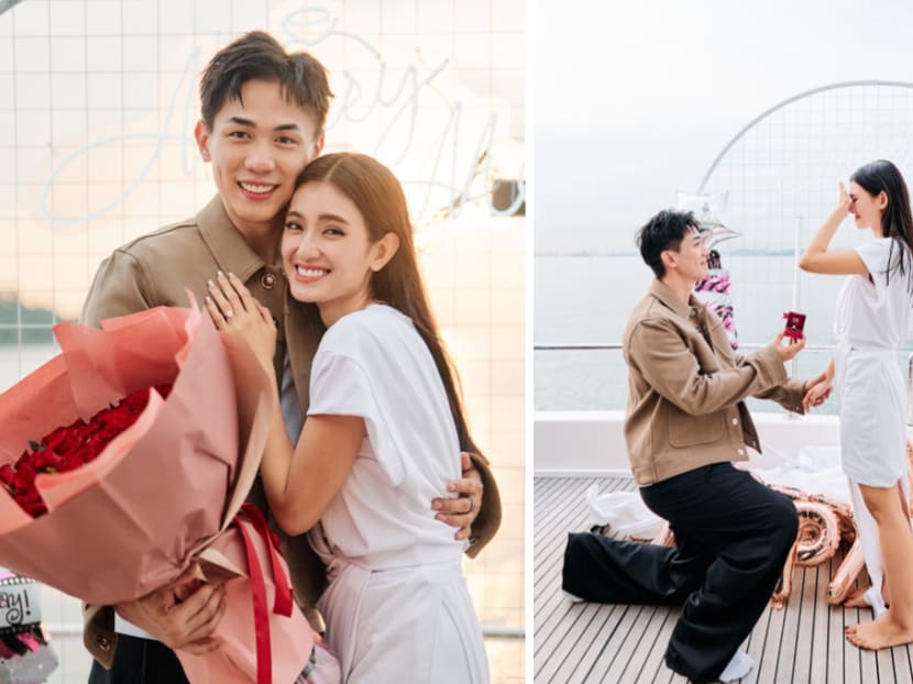 Hong Ling & Nick Teo Are Engaged; She Thought She Was Having A Birthday Party On A Yacht But It Turned Out To Be A Proposal