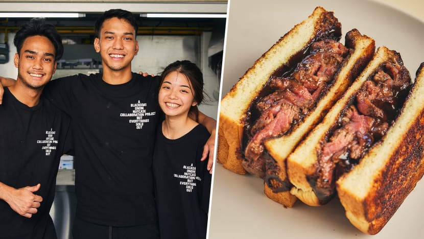 Ex-Assistant Chef At 3-Michelin-Starred Zen Serves Great Steak Sando At Hawker Stall 