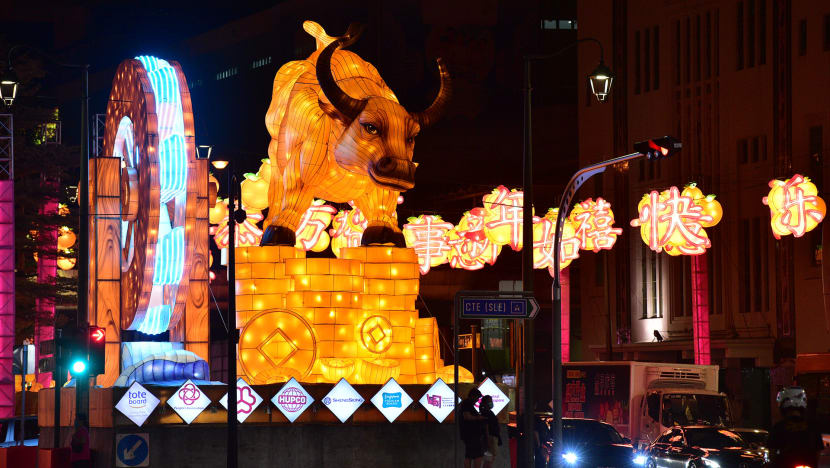 CNY 2021: This Year’s Chinatown Decorations Include A 10-Metre-Tall Ox That's A Total Moo-d