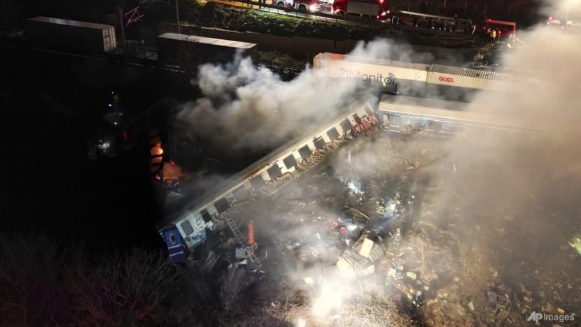 Two trains collide in Greece, at least 36 killed, dozens injured Two trains collide in Greece, at least 36 killed, dozens injured