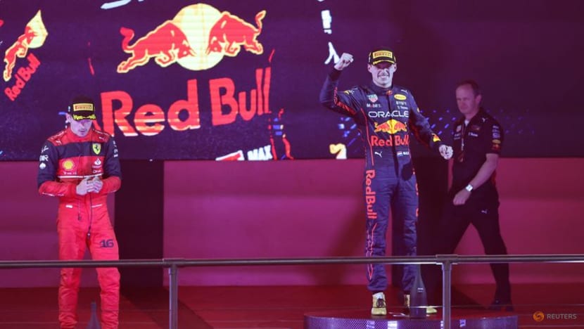 World champion Verstappen snatches first win of the season World champion Verstappen snatches first win of the season