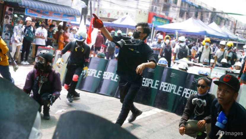 12 killed as Myanmar forces continue crackdown on protesters 12 killed as Myanmar forces continue crackdown on protesters