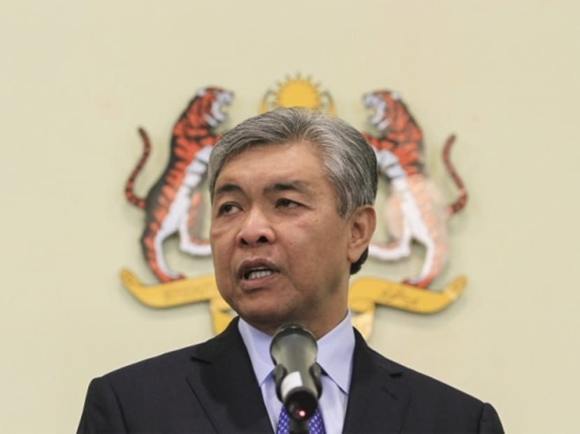 Malaysian DPM Ahmad Zahid Hamidi warned the media they would not be given any further warning. Photo: Malay Mail Online