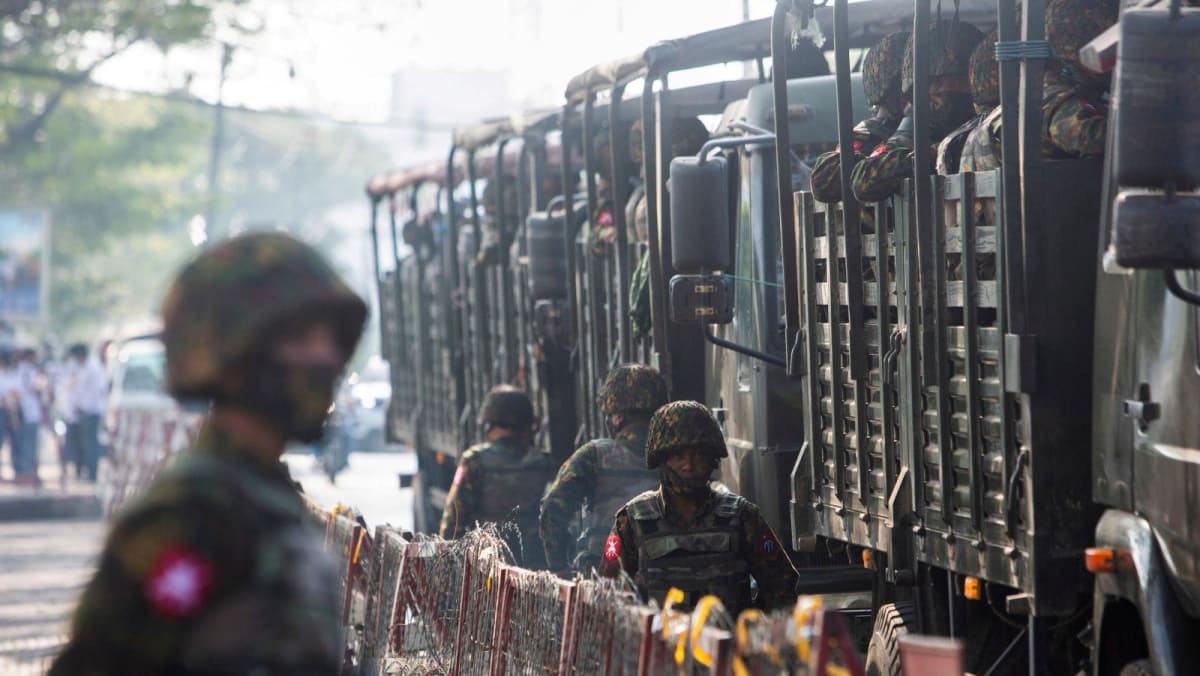 Myanmar junta says fifth batch of conscripts begins training Myanmar junta says fifth batch of conscripts begins training
