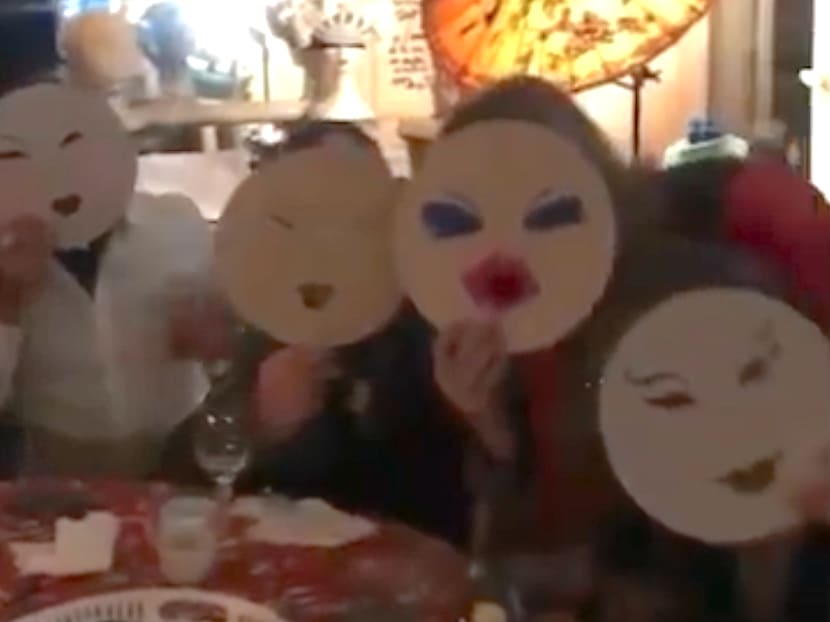'Asian version of blackface': Slant-eyed masks, 'Wuhan girls' chant at Paris dinner party condemned by big names in fashion 'Asian version of blackface': Slant-eyed masks, 'Wuhan girls' chant at Paris dinner party condemned by big names in fashion