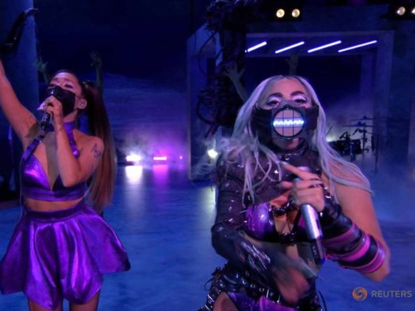 Custom masks, coronavirus and Black lives dominate VMA show Custom masks, coronavirus and Black lives dominate VMA show