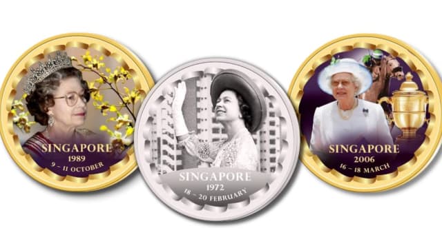 配合英联邦日 造币厂发行2022套英女王访新纪念章