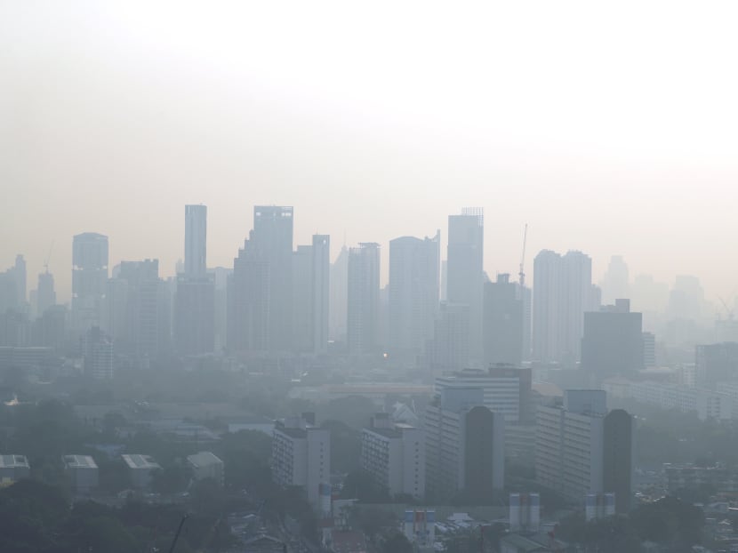 Photo of the day: The Bangkok skyline seen through pollution on Thursday, Jan 17, 2019.