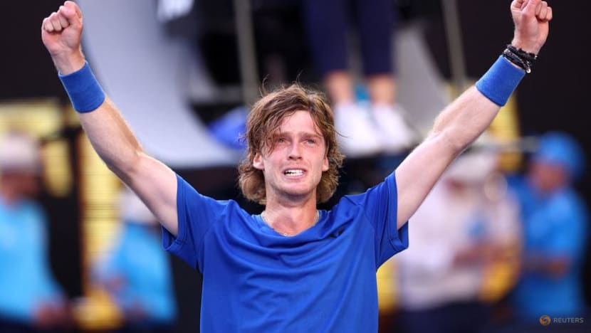 Rublev beats wunderkind Rune with lucky net cord on match point Rublev beats wunderkind Rune with lucky net cord on match point