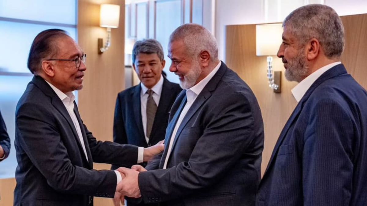 马来西亚总理安瓦尔在卡塔尔会见哈马斯领导人，敦促以色列停止针对巴勒斯坦人的暴行