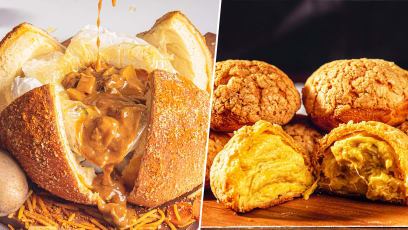 Popular Home-Based XL Curry Bun Biz Opens Takeaway Shop, Mao Shan Wang Durian Puff On Menu Too
