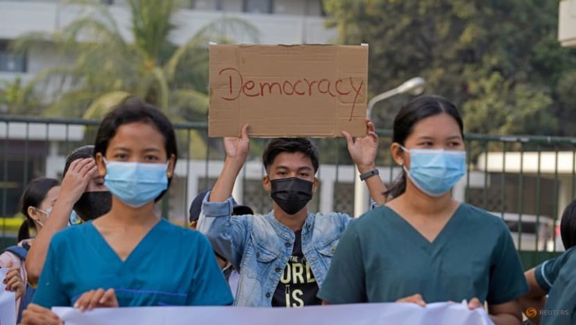 Myanmar troops arrest 18 medics for treating 'terrorists' in church Myanmar troops arrest 18 medics for treating 'terrorists' in church