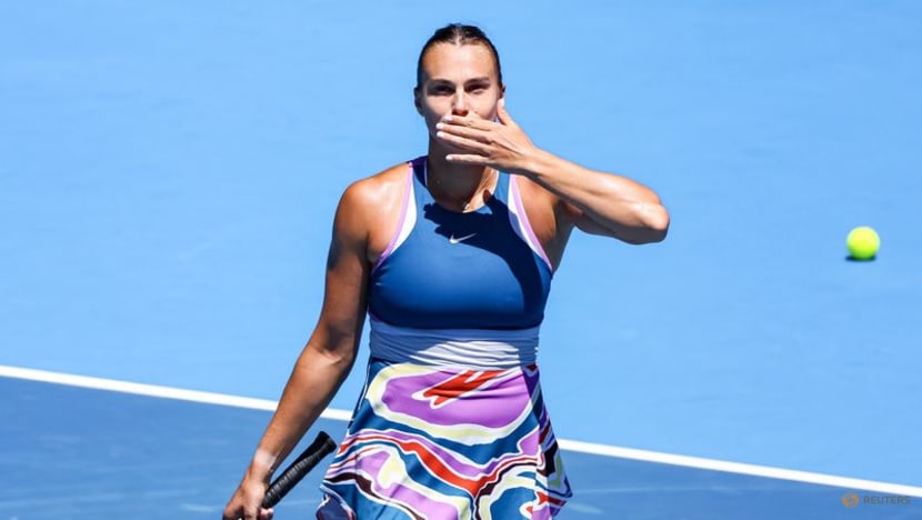Sabalenka powers past Bencic into last eight Sabalenka powers past Bencic into last eight