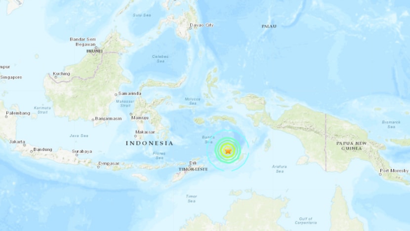 6.9-magnitude earthquake strikes Banda Sea, off Indonesia 6.9-magnitude earthquake strikes Banda Sea, off Indonesia