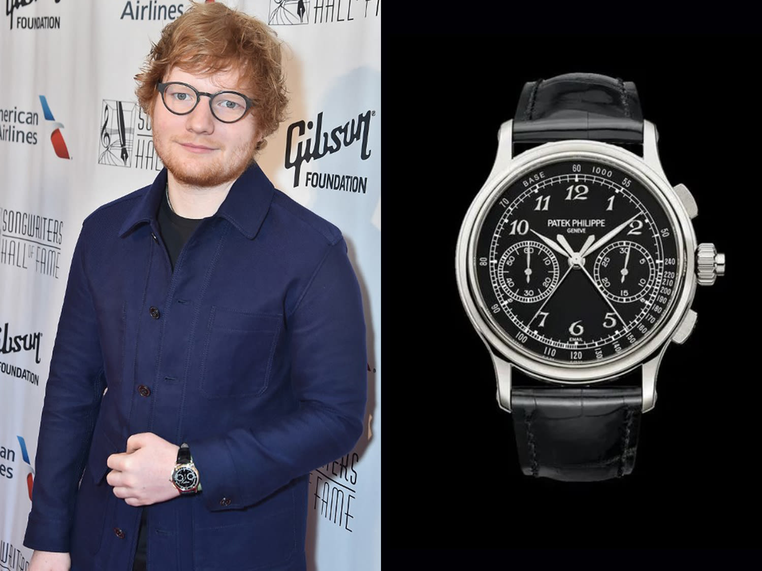 Ed sheeran patek philippe cheap