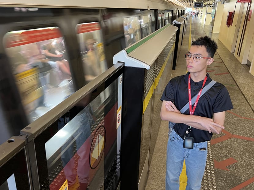 Train enthusiast Aniq Hazim has been interested in trains since he was in primary school.