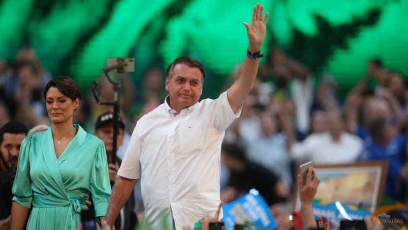 Brazil's Bolsonaro officially launches re-election bid, says army on his side Brazil's Bolsonaro officially launches re-election bid, says army on his side