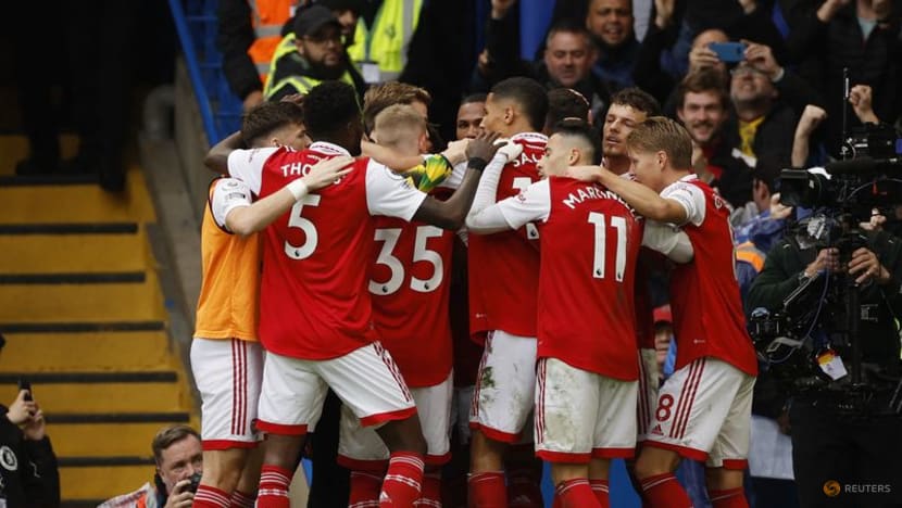 Gabriel goal at Chelsea sends Arsenal back to the top Gabriel goal at Chelsea sends Arsenal back to the top