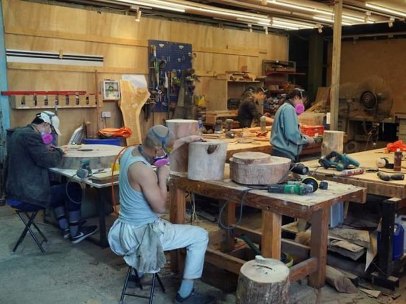 Not all deadwood: Furniture fashioned from Hong Kong tree waste Not all deadwood: Furniture fashioned from Hong Kong tree waste