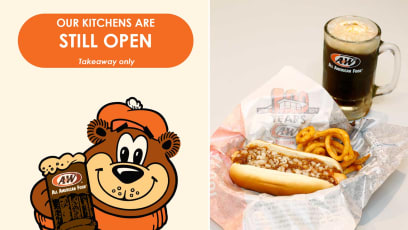 A&W S’pore Now Offers Home Delivery