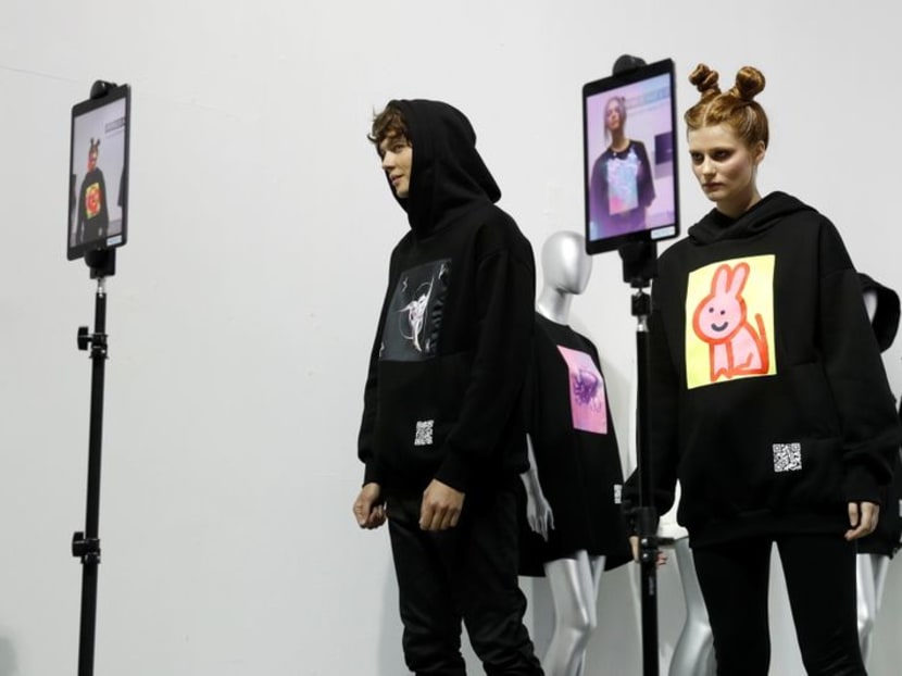 Augmented reality collection by Ukrainian brand hits runway Augmented reality collection by Ukrainian brand hits runway