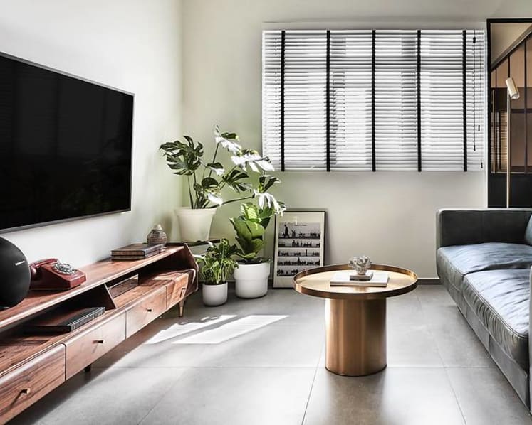 Transforming a 510 sq ft HDB flat to accommodate a couple's eclectic passions