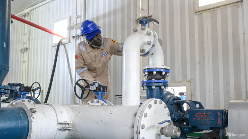 Uganda starts oil drilling, targets first oil output by April 2025 Uganda starts oil drilling, targets first oil output by April 2025