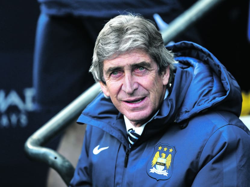 Pellegrini only has one full season left on his deal at City and his position will be discussed at the club’s end of season review. Photo: Getty Images