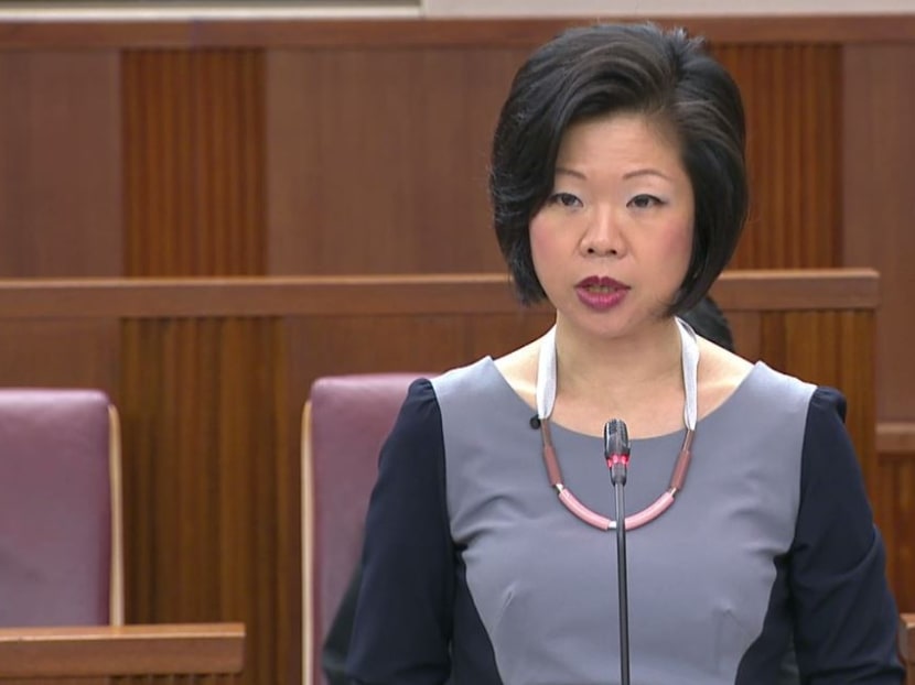 Ms Sim Ann, Senior Minister of State for Culture, Community and Youth, told Parliament that as at Dec 31, 2016, members’ deposits in credit co-operatives amounted to S$820 million, and loans to members amounted to S$209 million. Photo: Parliament
