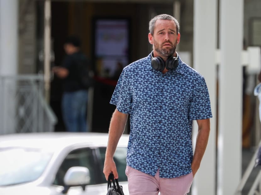 Benjamin Glynn seen outside the State Courts in July 2021. Benjamin Glynn seen outside the State Courts in July 2021.