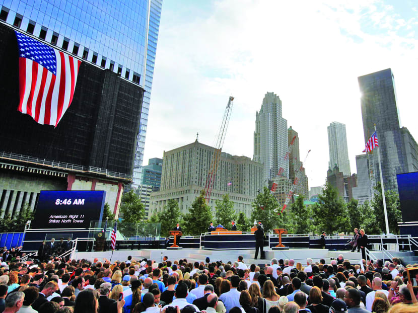 9/11 memorial service in New York. Reuters file photo.