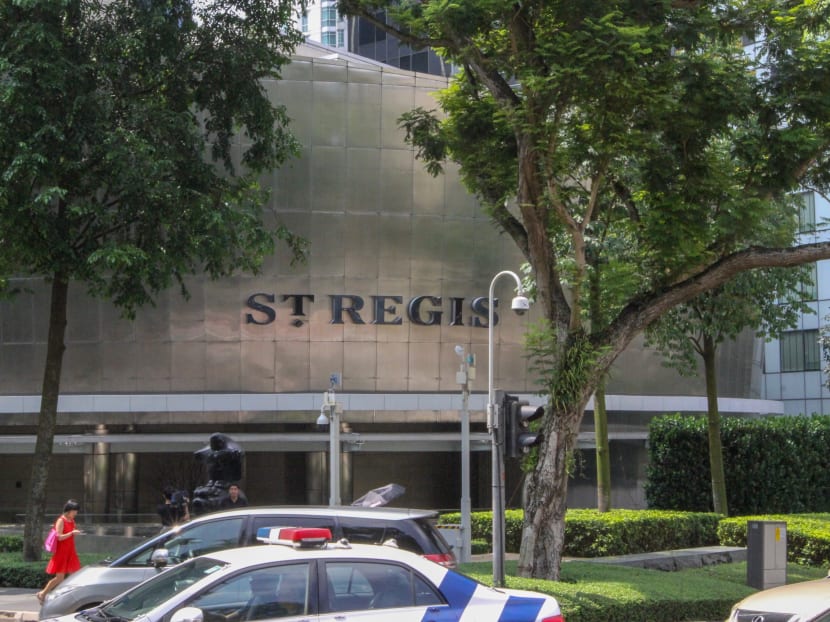 The authorities have warned of delays and traffic disruptions at and near the St Regis Hotel, Shangri-La Hotel, Sentosa Gateway and the Capella Hotel.
