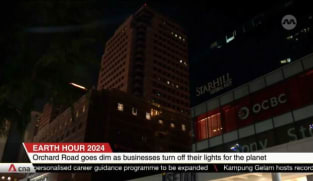 Orchard Road dims as malls turn off lights for Earth Hour