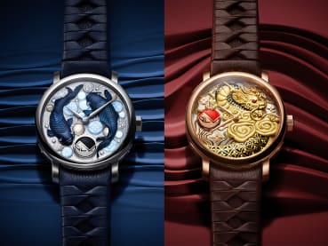 Louis Vuitton Escale Cabinet of Wonders: A trio of limited-edition watches inspired by traditional Japanese craftsmanship