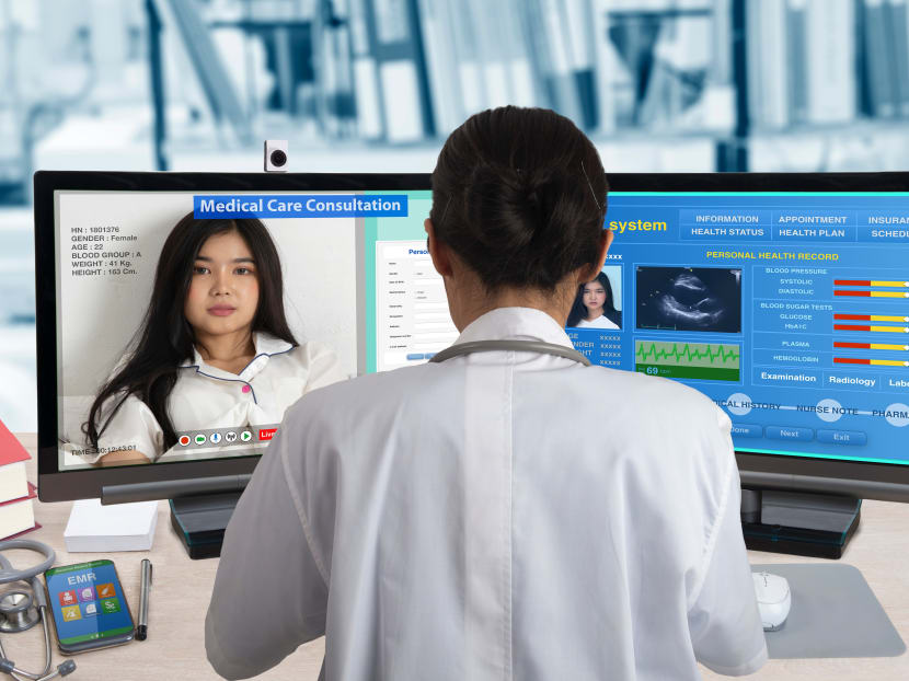 A doctor doing online consultation for a patient. Under the Healthcare Services Bill, if the telemedicine provider, regardless of where it is based, provides services to someone based in Singapore, these services must be licensed. A doctor doing online consultation for a patient. Under the Healthcare Services Bill, if the telemedicine provider, regardless of where it is based, provides services to someone based in Singapore, these services must be licensed.