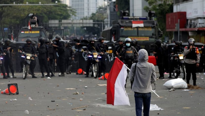 Indonesia's President Jokowi defends new jobs law, says protests fuelled by disinformation Indonesia's President Jokowi defends new jobs law, says protests fuelled by disinformation