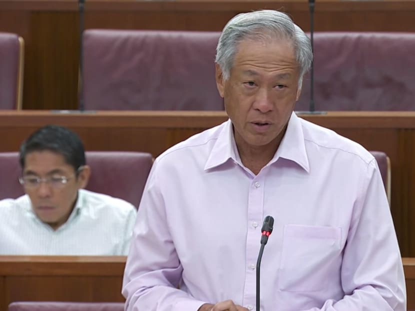 Defence Minister Dr Ng Eng Hen said that while Singapore’s security agencies are capable of compelling Malaysia’s vessels to get out of its waters, they have been ordered to use restraint — for now.