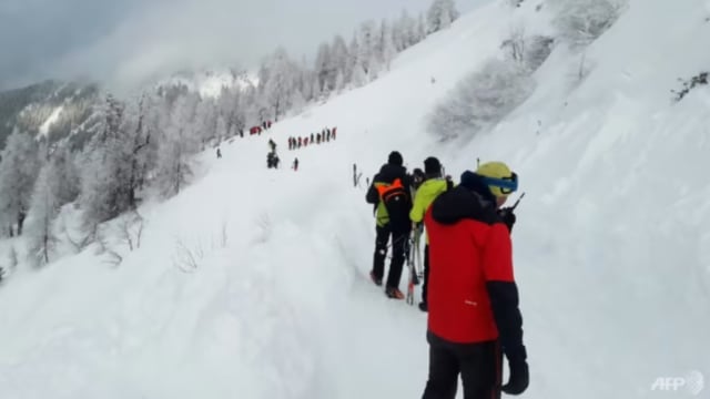 奥地利发生多次雪崩致八人亡